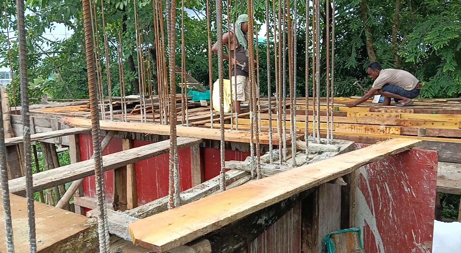 Slab formwork